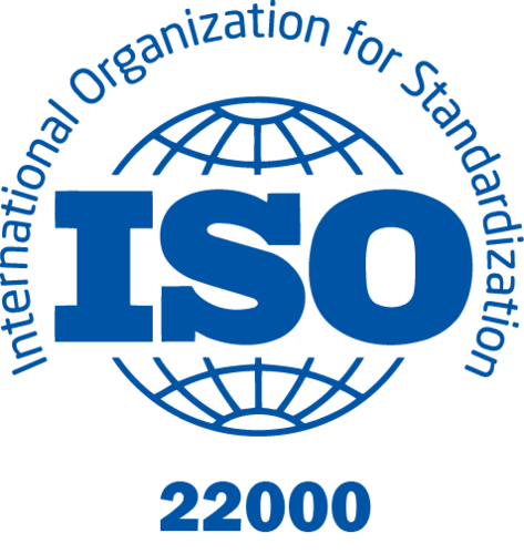 ISO 22000 인증 마크