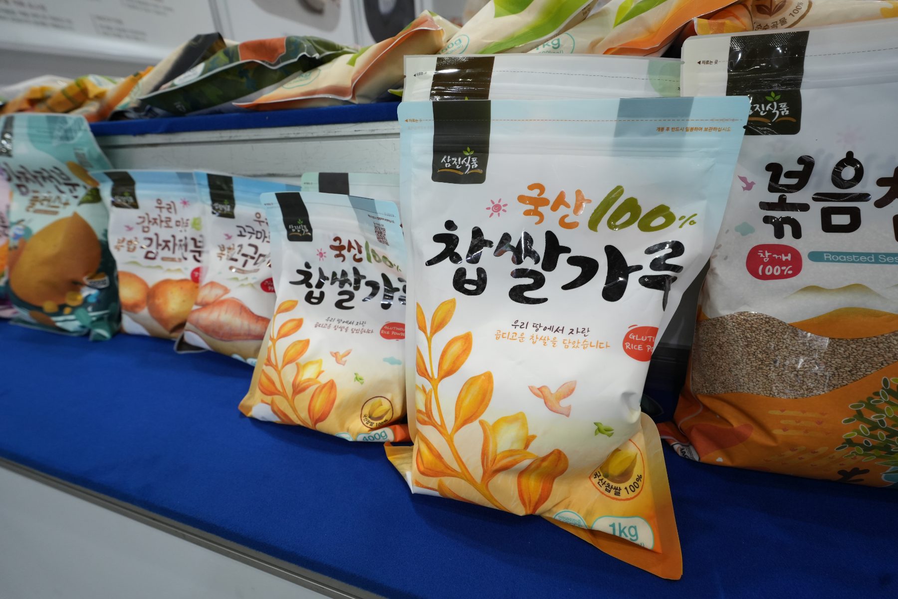 국산 100% 찹쌀가루 등 삼진식품 제품