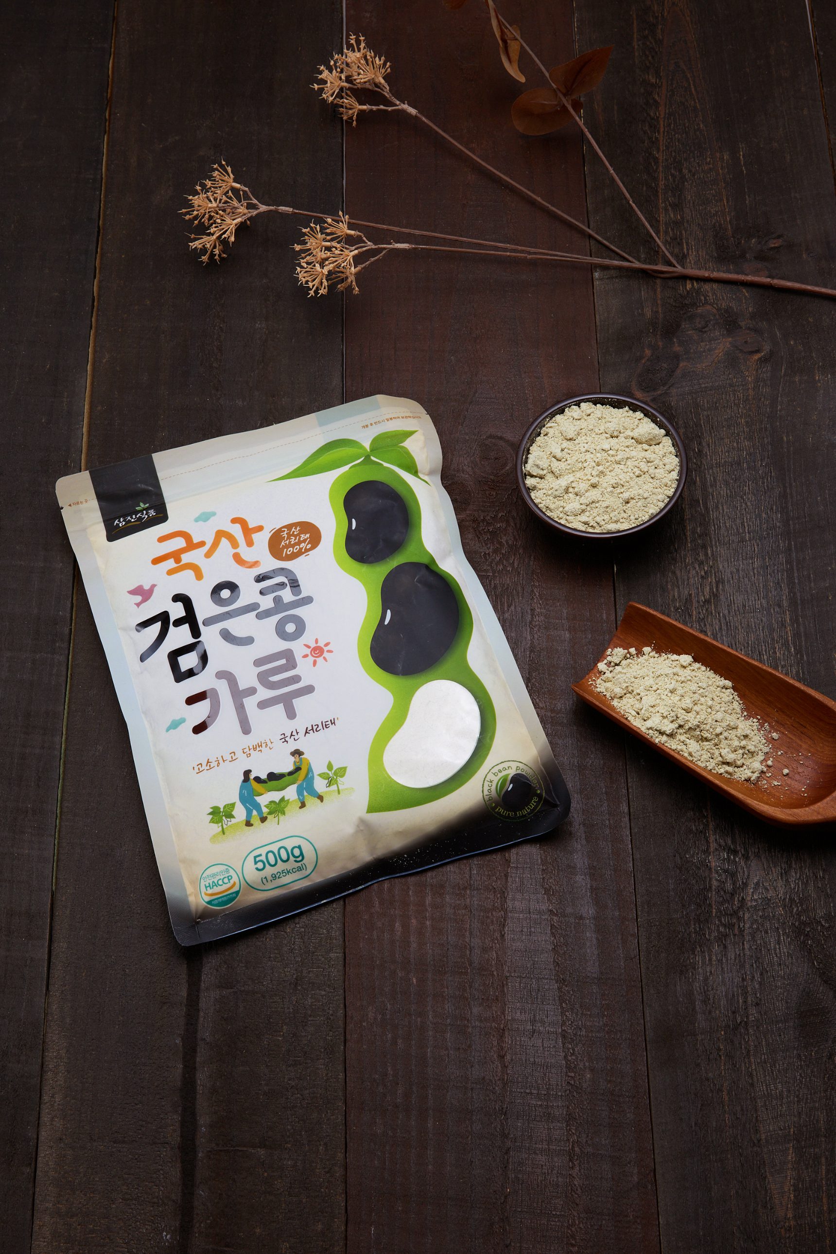 Black Bean Powder 500g — 100% pure Korean black bean powder