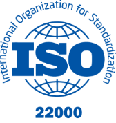 ISO 22000:2018 認証マーク