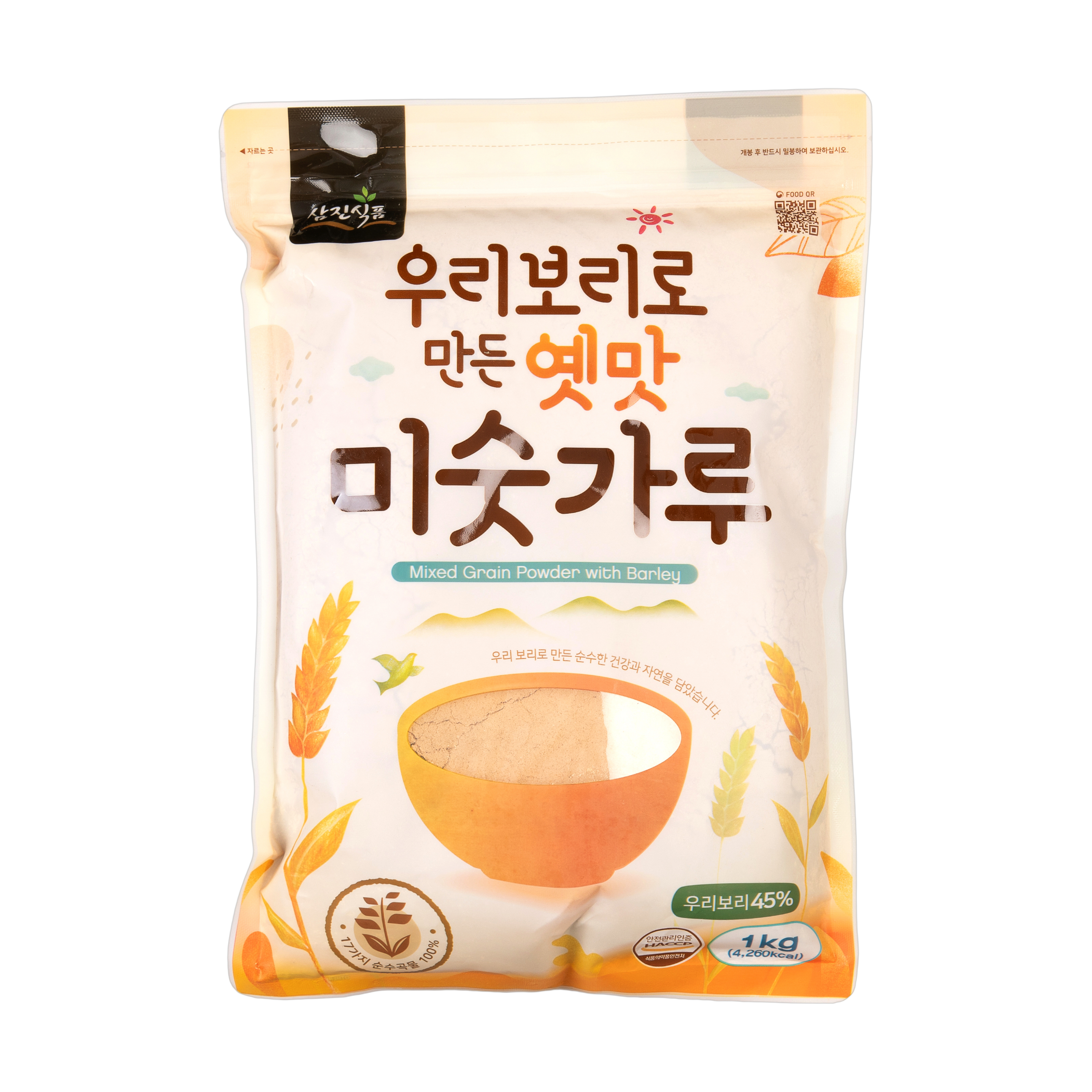 삼진식품 우리보리로 만든 옛맛미숫가루 1kg