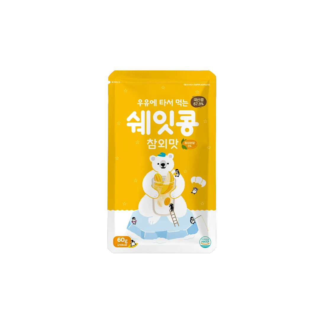 삼진식품 쉐잇콩참외맛 60g