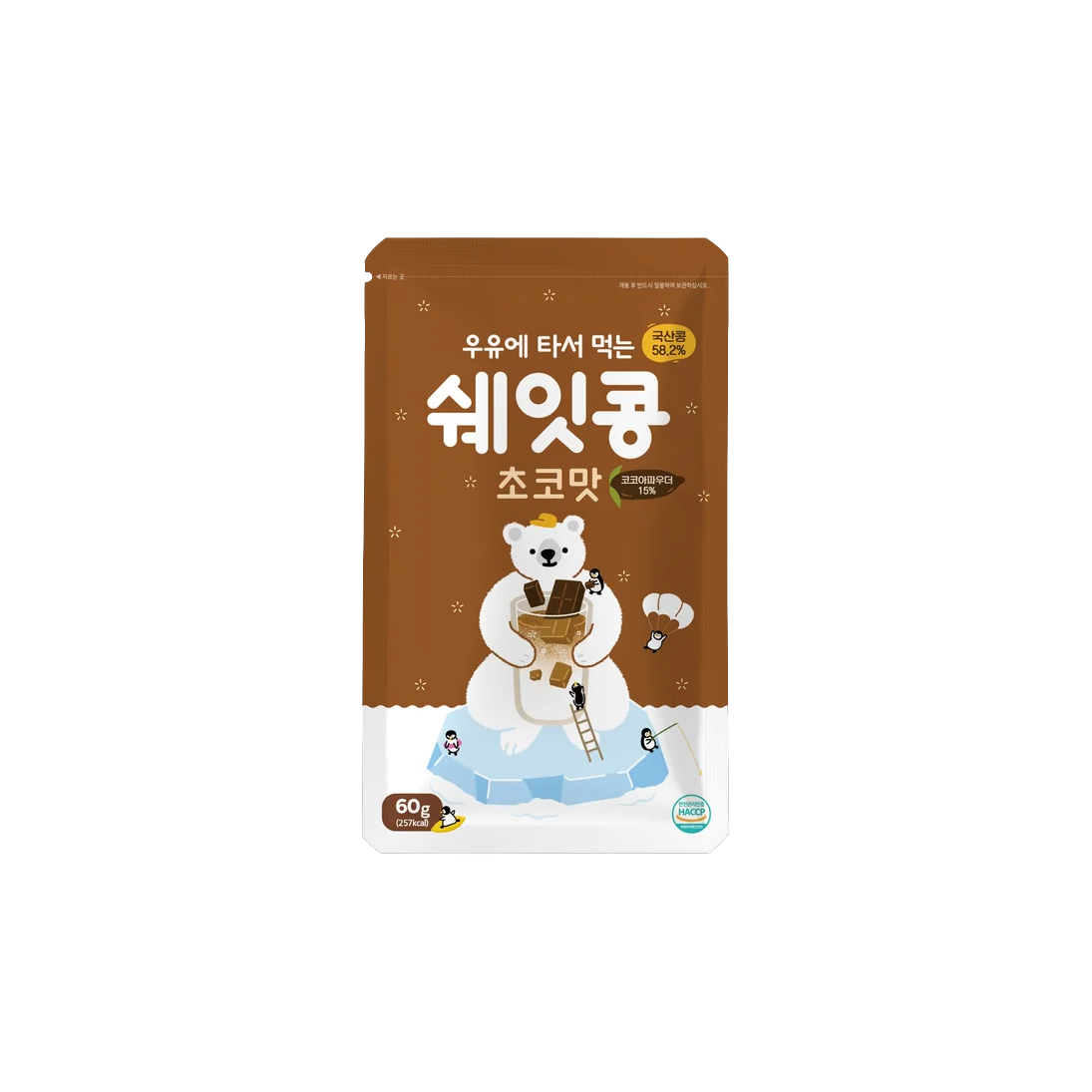 삼진식품 쉐잇콩초코맛 60g