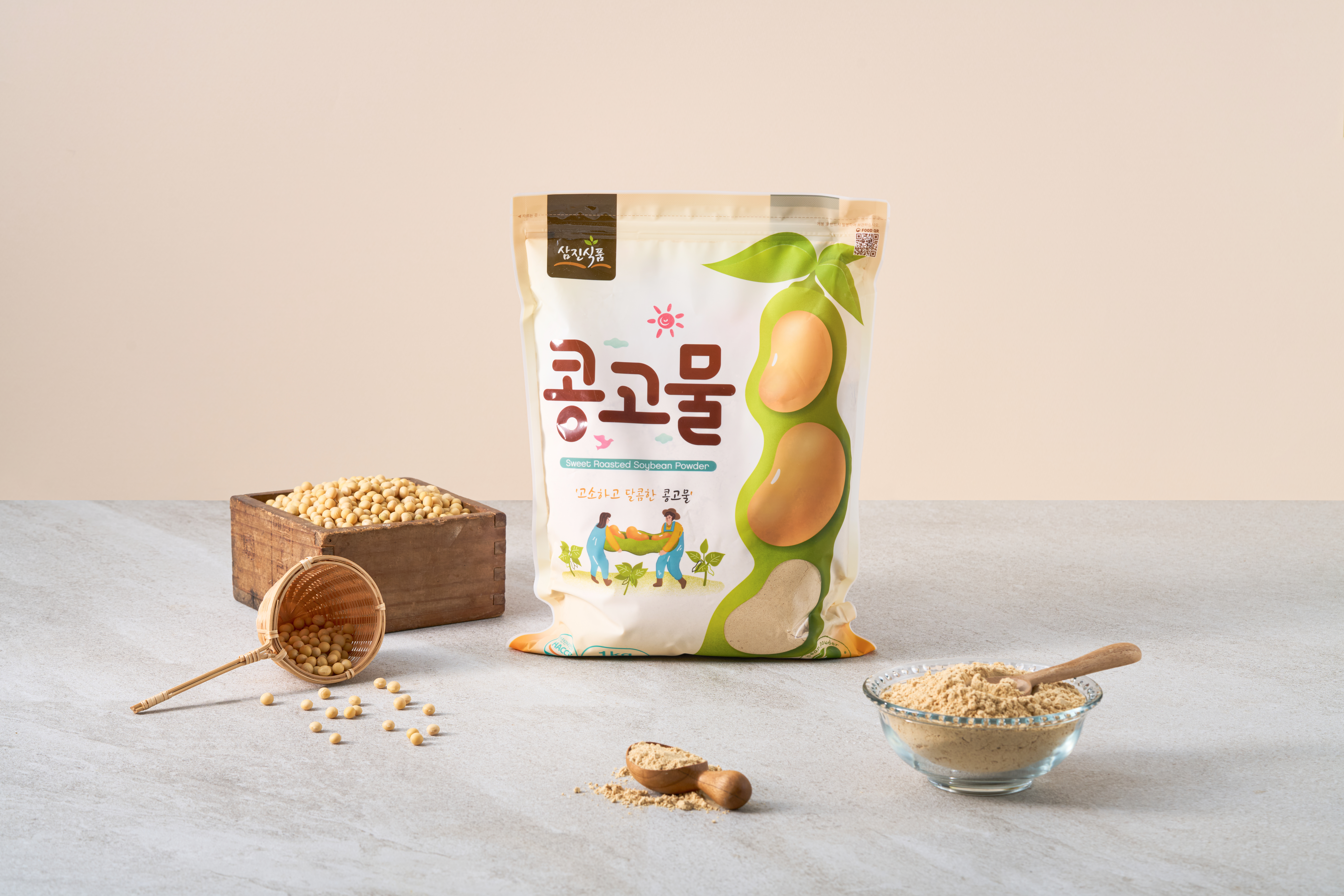 삼진식품 콩고물 1kg
